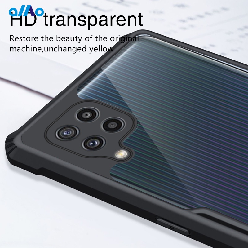 Ốp điện thoại mỏng bảo vệ camera thích hợp cho Samsung Galaxy M32 M32 A12 A22 A32 4g 5g A52 A72