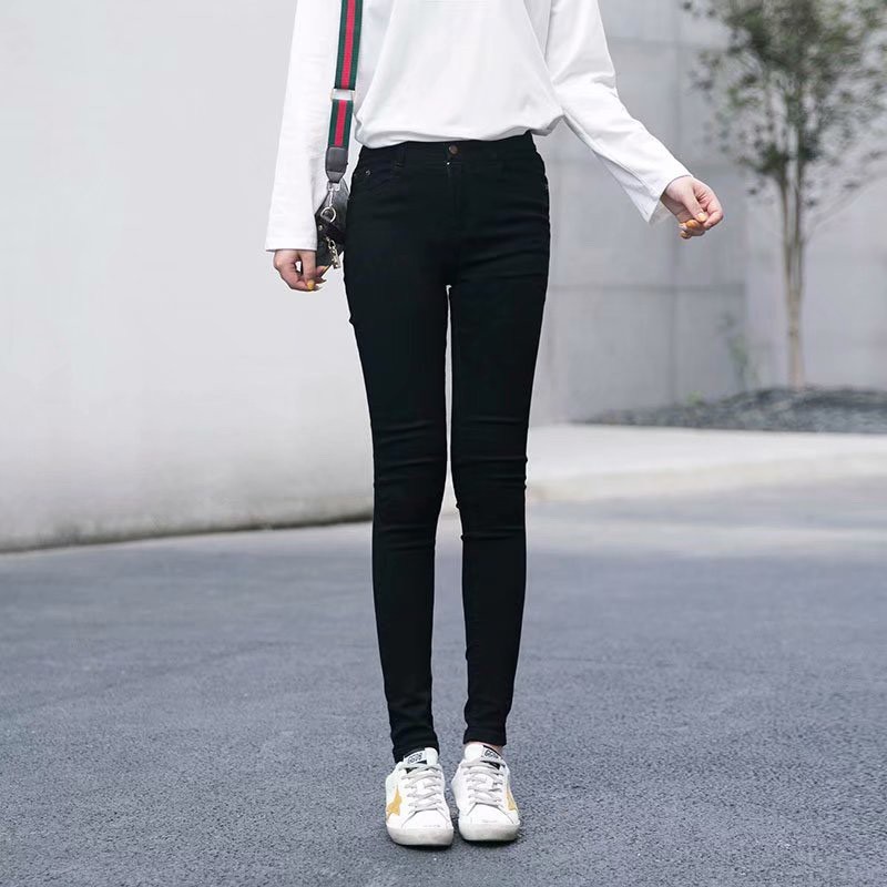 Ảnh Daduhey Quần Jean Skinny Lưng Cao Ôm Dáng Thời Trang 2020 Cho Nữ 3