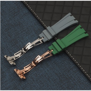 Dây Đeo Thay Thế Bằng Cao Su Thiên Nhiên 26mm Cho Audemars And Piguet watch band 15400 / 15500