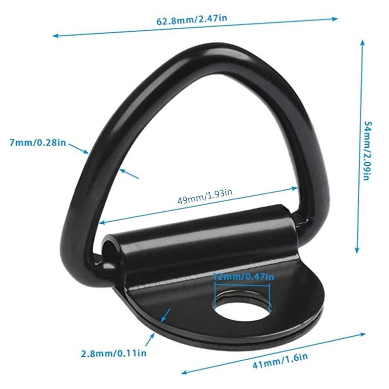 HSV Lashing V Ring Tie Down Neo Thép hạng nặng cho thuyền kéo chở hàng