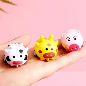 3 Cái Đồ Chơi Động Vật Dễ Thương Mini Chạy Dây Cót