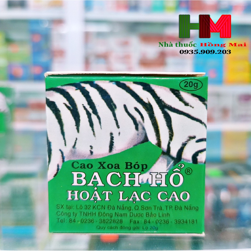 Cao Xoa Bóp Bạch Hổ Hoạt Lạc Cao BẢO LINH lọ gram Shopee Việt Nam