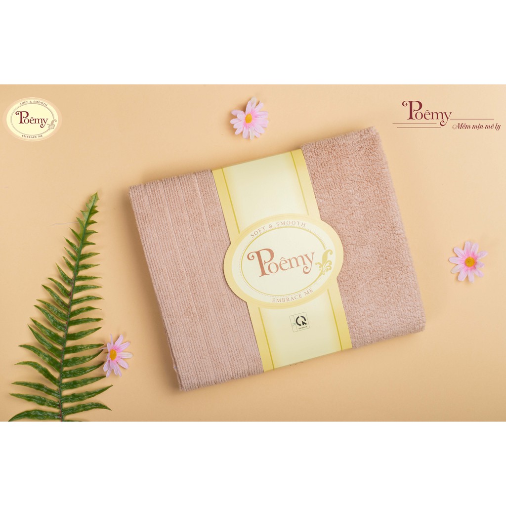 Ảnh Khăn tắm sọc gân Poêmy (KT 48x95cm) 4