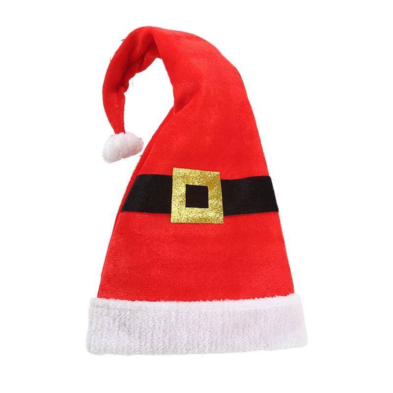 Mũ ông già Noel dài cho người lớn và trẻ em - Trang trí tiệc Giáng sinh