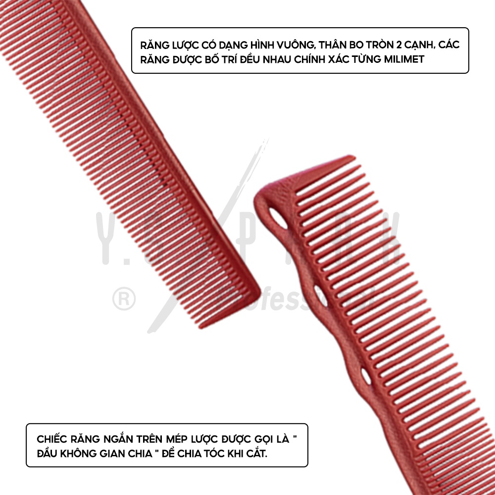 Ảnh Lược cắt tóc nam chuyên nghiệp YS PARK YS-252 chịu nhiệt cao cấp - hàng chính hãng made in Japan 3