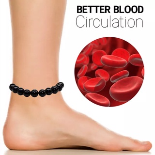 Vòng Tay Xâu Hạt Đá Obsidian Thời Trang Cổ Điển Giảm Căng Thẳng