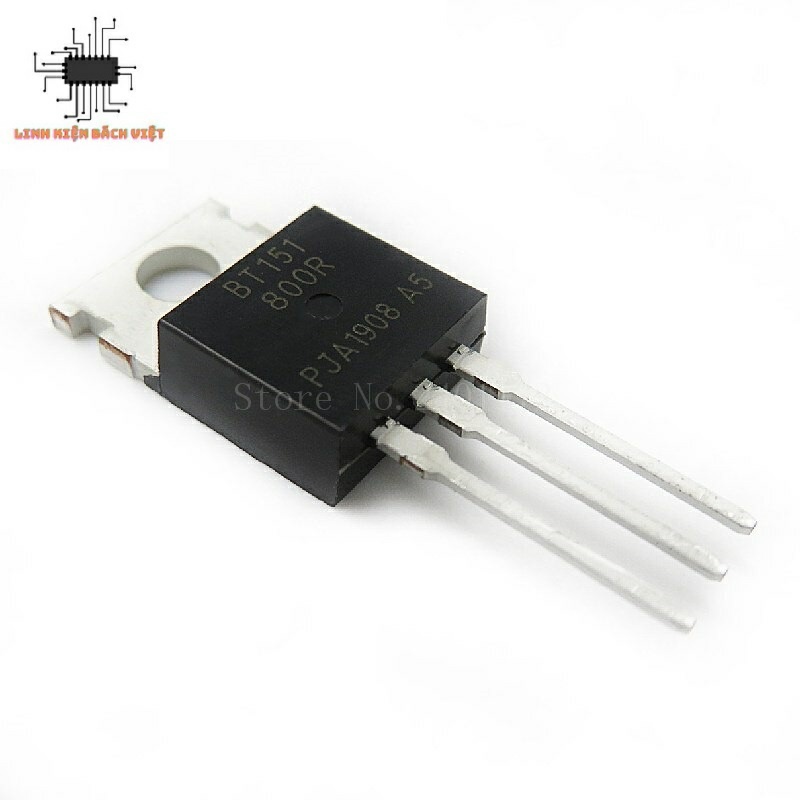 10x BT151-500R Thyristor SCR – 12A 500V, TO-220, Planar Passiviert – Hohe Stoßstromfestigkeit Für Leistungsanwendungen