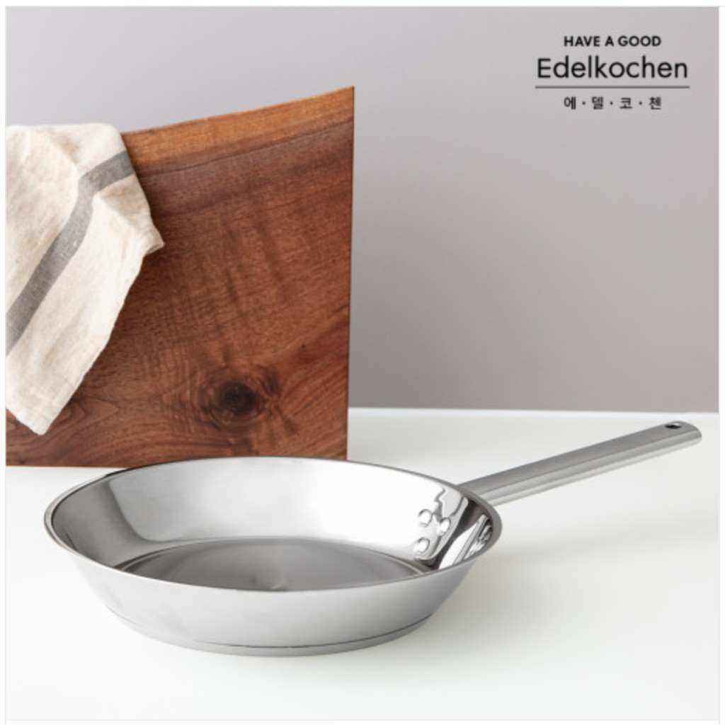 [Chính Hãng Edelkochen] Chảo Inox 304 Edelkochen IO 3 đáy 20cm cao cấp ...