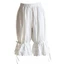 KIN Nữ Gothic Vintage Bloomers Xù Ren Hem Đèn Lồng Bí Ngô Quần Short Quần
