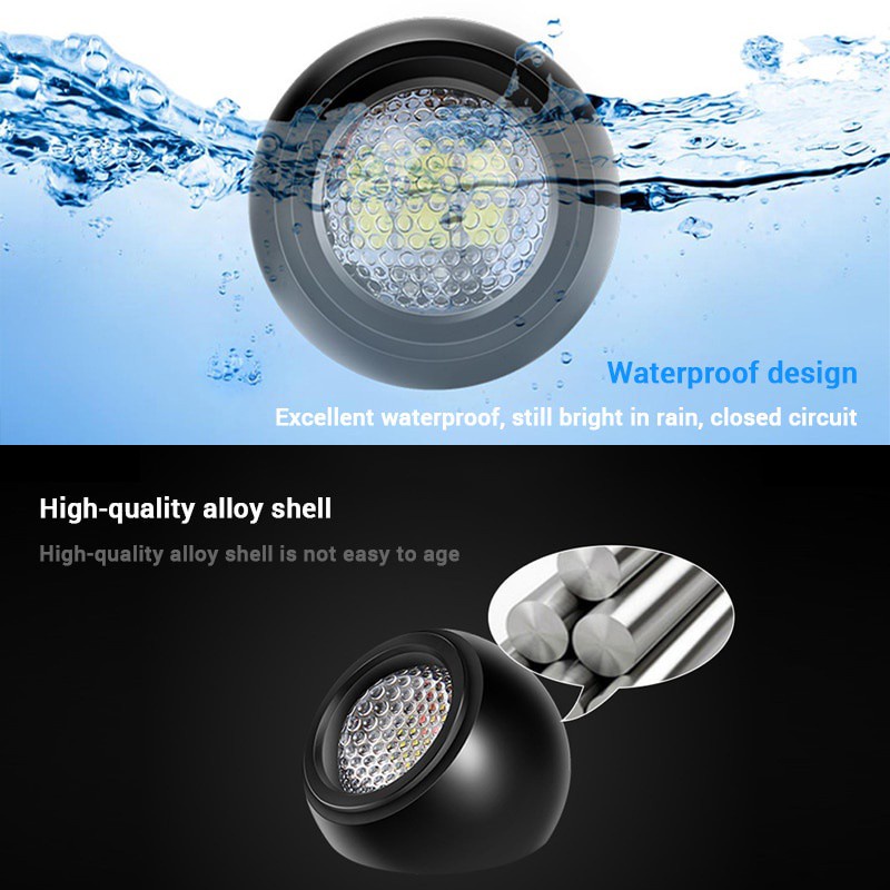 Đèn lùi ô tô LED SEAMETAL T20 T10 W5W 12V chống thấm nước đa năng