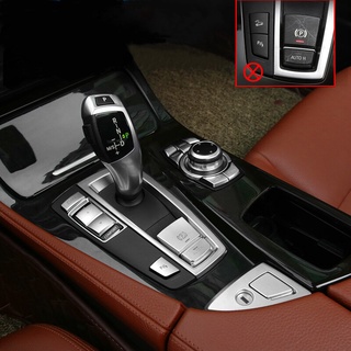Sợi Carbon Cho Xe BMW F01 F10 F07 F25 F26 Kiểu Dáng Xe Bánh Răng Dịch Chuyển Hộp Bao Viền Gian Hàng Trang Trí Dải 5 7 series X3 X4 Miếng Dán
