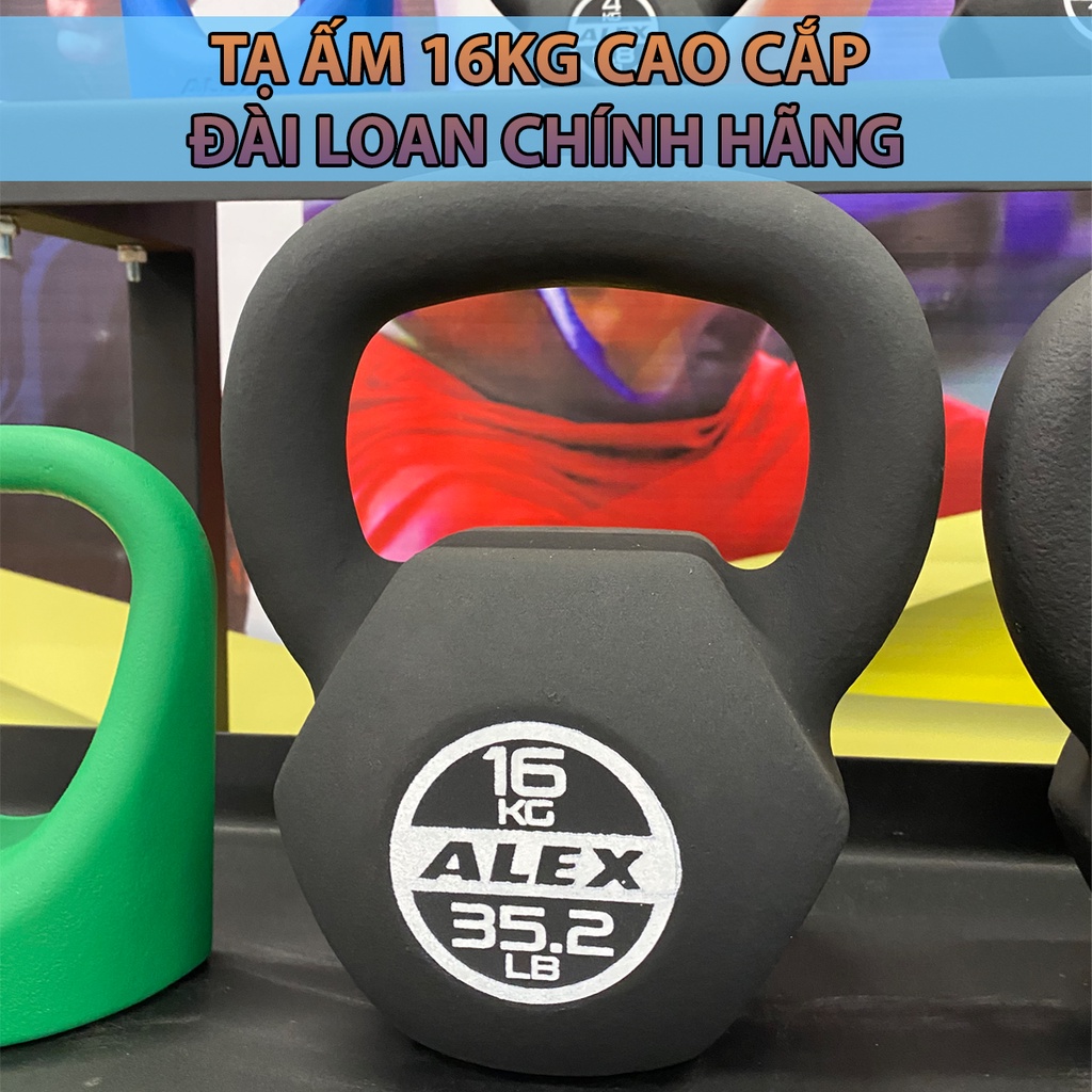 Tạ Ấm Kettlebell 16Kg ALEX Cao Cấp