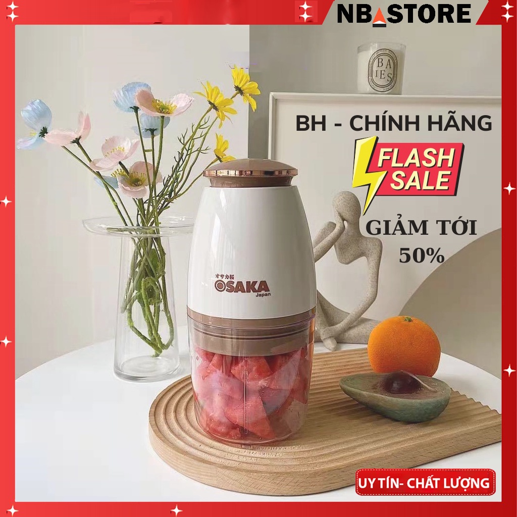 Máy xay sinh tố Osaka xay thịt cá xay đá xay hoa quả dung tích 700ml