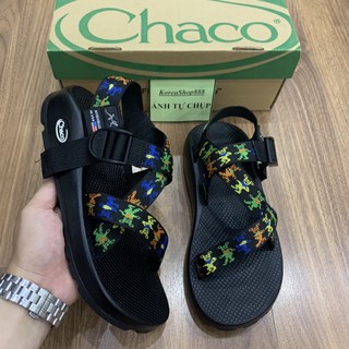 Dép Sandal Nam Chaco Giày Xăng Đan Chaco Thổ Cẩm Mã D189