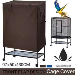 Vỏ Trùm Lồng Vẹt Chim Lớn Chỉ Chống Nước, 97CM X 60CM X 130CM ( không bao gồm lồng inox )