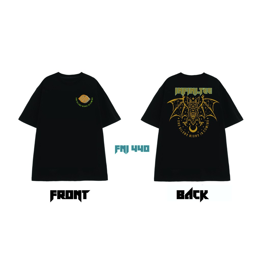 Áo thun INFINITEE Fni0440, Thun 100% Cotton - form rộng Unisex.