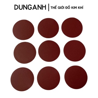 Combo 10  miếng giấy nhám tròn 100mm Kim Khí Dung Anh (Size từ 40 đến 320)