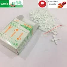 KIM LẤY MÁU MÁY ĐƯỜNG HUYẾT ĐẦU DẸP ( DÙNG CHO MÁY ĐƯỜNG HUYẾT ACCU-CHECK ACTIVE, ACCU-CHECK INTANS...)