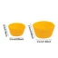 CORALTIDE 500 / 1000 Chiếc Giấy Sô Cô La Lót DIY Nướng Bánh Lót Đồ Dùng Dự Tiệc Muffin Trường Hợp