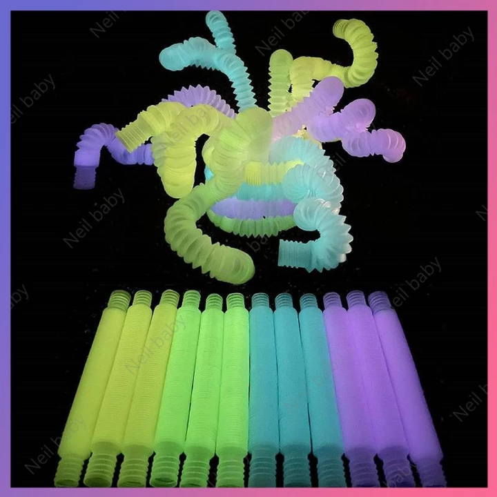 29MM Ống Pop Đồ Chơi Ống Phát Sáng Dành Cho Trẻ Em Đồ Chơi Ống Co Giãn Dành Cho Trẻ Em Đồ chơi ống kéo giãn giải tỏa căng thẳng cho trẻ tự kỷ Đồ chơi ống Đồ chơi ống pop giúp giảm căng thẳng dành cho 