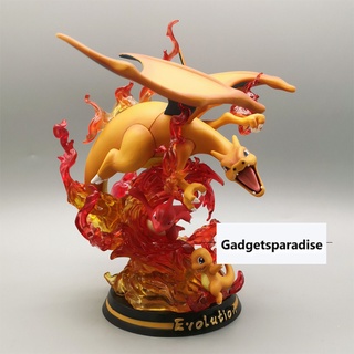 26CM Pokemon Pocket Monster GK Charizard Mewtwo PVC Hình