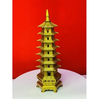 Tháp Văn Xương 7 tầng bằng đồng Vật Phẩm Phong Thuỷ