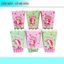 Hộp đựng bắp + tem cắm mẫu bé gái SET 6 cái