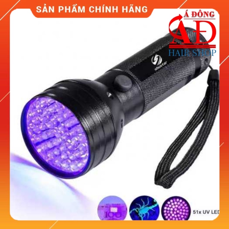 ĐÈN PIN CHIẾU TIA UV NEON PHÁT SÁNG HUỲNH QUANG AOLINDE 51 BÓNG