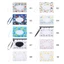Túi đựng khăn ướt JUIC 1PC EVA di động có dây đeo Snap Hộp đựng khăn lau