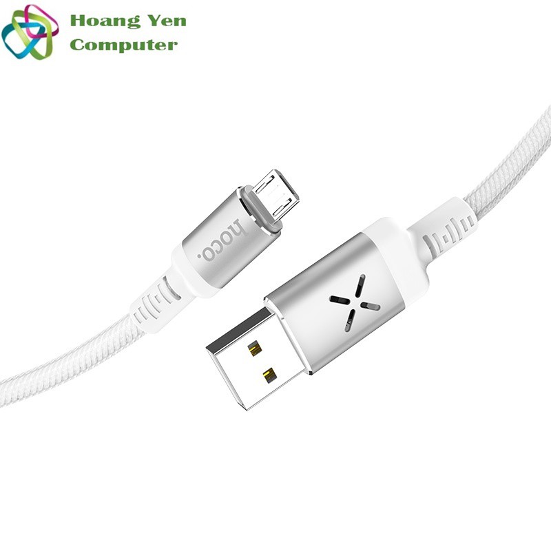 Cáp Sạc Nhanh MICRO USB Hoco U63 Cho Android Có Cảm Led Cảm Biến Âm Thanh - BH 6 Tháng - Hoàng Yến Computer