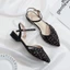 SANDAL KIM TUYẾN mẫu mới quai hậu cài - kèm clip thật