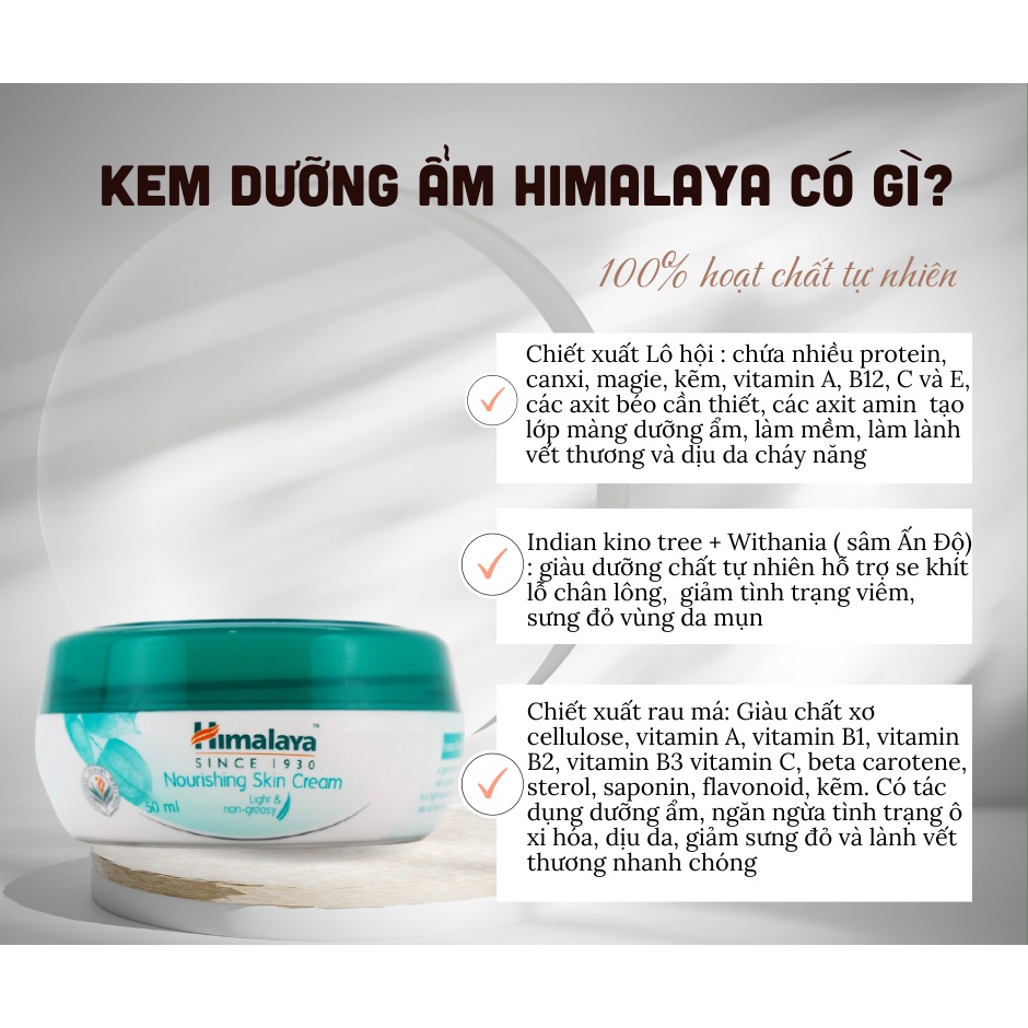 Ảnh Mặt nạ đất sét neem Himalaya Neem Face Pack 100ml TẶNG Kem dưỡng ẩm 50g 3