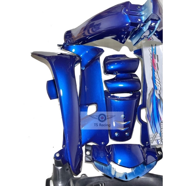 Dàn áo wave alpha - wave nhỏ màu xanh đen - tặng team 3 lớp