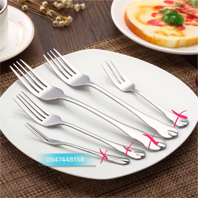Dĩa Inox cao cấp ( dài 20cm ) | Shopee Việt Nam