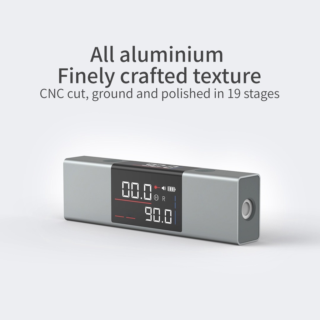 DUKA LI1 Laser Protractor Kỹ Thuật Số Máy Đo Góc Đo 2 Trong 1 Thước Mức Laser Type-C Sạc Laser Đo