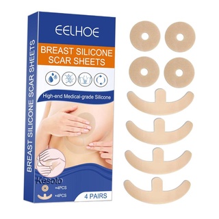 [Kesoto] Tấm silicon Loại bỏ sẹo Tấm giảm ngực nhanh chóng cho Keloid