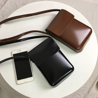 Túi đeo vai đựng điện thoại đa năng phong cách retro cho nữ