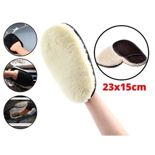 (freeship) Bộ 2 Bao Tay Rửa Xe ô tô Lông Cừu Mềm Mịn  / Găng tay Rửa Xe chống xước