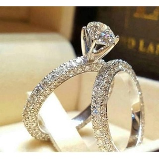 Nhẫn Zircon AAA sang trọng Nhiều kiểu