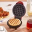 Máy làm bánh waffle 350W làm nóng đều 2 mặt khuôn, bánh thơm ngon
