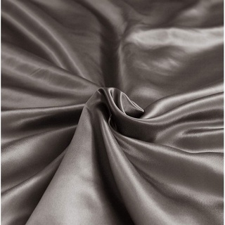 🧧LỤA SILK🧧Chăn Ga Gối Phi Lụa Mã Xám Chì Sang Trọng - Hàng Loại 1 Mềm Mát - Chăn Ga Sỉ HCM