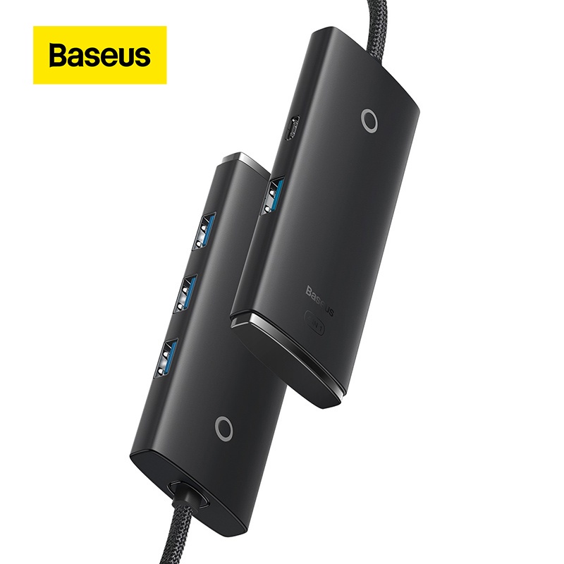Bộ chia cổng Baseus USB 3.0 thiết kế 4 trong 1 thích hợp cho MacBook Pro Air Huawei Mate 30