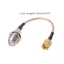 Cáp kết nối BTM RP SMA Nữ sang F Nữ RG316 RP SMA-F Cáp lắp ráp