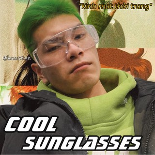 [Có sẵn] COOL SUNGLASSES - KÍNH MẮT THỜI TRANG TRONG SUỐT chất liệu nhựa cao cấp (Ảnh thật shop tự thực hiện)