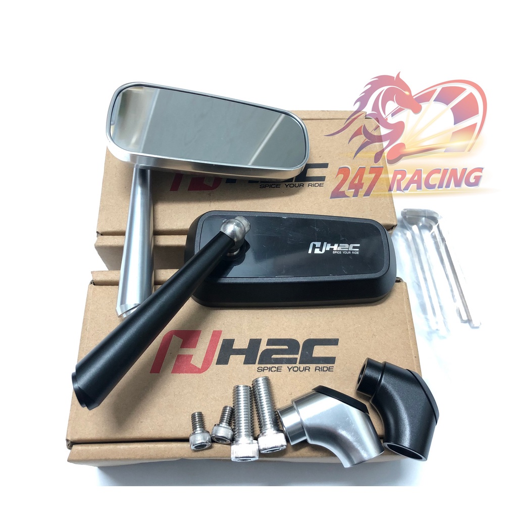 Kính Chiếu Hậu H2C Siêu Hot và Siêu Đẹp dành cho Xe Máy Vario,SH,AIRBLADE,WAVE,Exciter,WINNER..