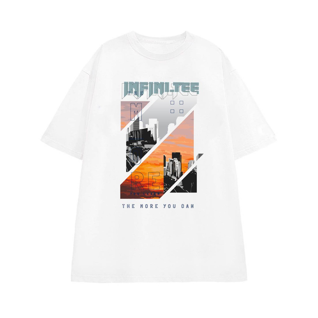 Áo thun INFINITEE Fni0105, Thun 100% Cotton - form rộng Unisex.