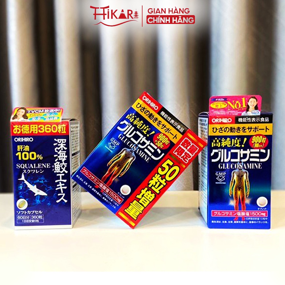 Ảnh Viên uống bổ xương khớp Nhật Bản Glucosamine 1500mg Orihiro Japan - 900 viên 3