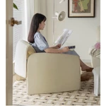 Ghế bành thư giãn Crab Lougne Chair, Ghế đơn nhập khẩu phong cách Bắc Âu — ảnh 7