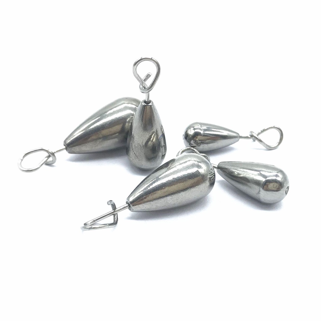 Đá Chì Vonfram Cho Câu Cá - Bộ Kèo Sinker 3.5/5.3/7/10.5/14g, Bổ Sung Trọng Lượng Hiệu Quả