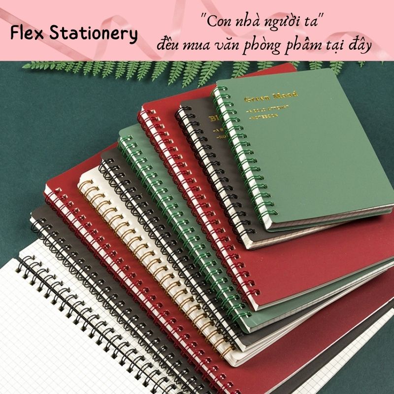 [HÀNG XỊN] SỔ NOTEBOOK A5, B5, A6 SỔ GHI CHÚ PHONG CÁCH ĐƠN GIẢN, SỔ ...